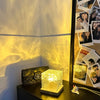 AQUALIGHT- LAMPE LED AVEC EFFET D'ONDULATION D'EAU MULTICOLORE